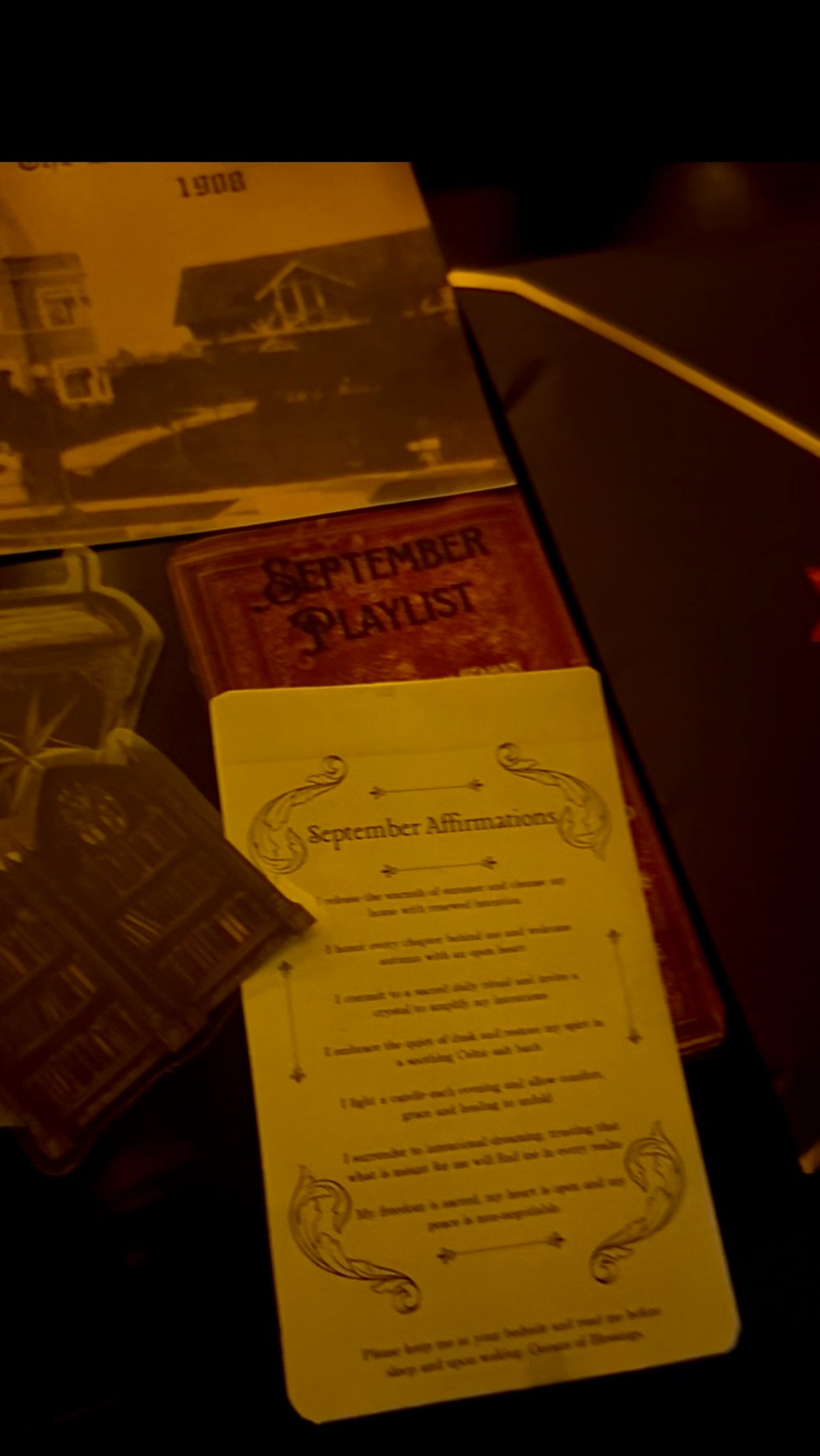 Murder House relics, stickers bearing images, symbols and secrets